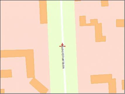 Білборд, Бігборд (Борд)  A у Запоріжжі вул.Новокузнецька -вул.Водограйна, рух до Амстор (сильпо) схема