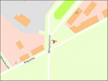 Білборд, Бігборд (Борд)  A у Запоріжжі металургів пр схема