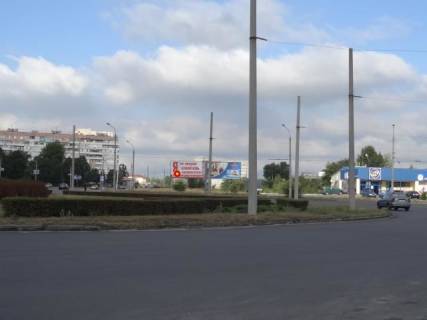 Билборд A в Запорожье вул.Автозаводська - вул.Новокузнецька, обличчям до кола, ліва площина фото 1