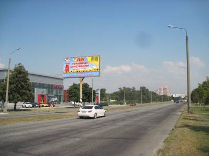 Билборд B в Запорожье, 6x3  Набережная магистраль - АЗС "Укртатнафта", движение к вокзалу фото 1