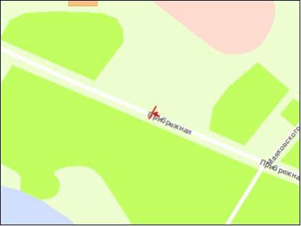 Билборд Р/П в Запорожье Набережна магістраль - каскад, вхід на стадіон, рух до порту схема