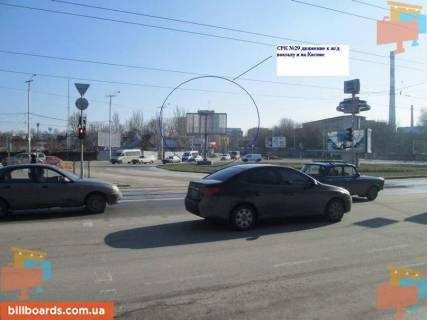 Призматрон, Призма B у Запоріжжі пр.Соборний -вул.Космічна (коло), обличчям до пр.Соборного (призматрон) - 8938 Фото 1