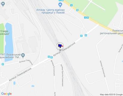 Билборд A в Львове, 3х6  Левандовская ул. схема