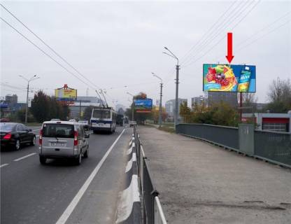 Білборд, Бігборд (Борд)  A у Львові, 3х6  Стрийська вул. , 98-100 Фото 1