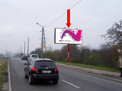 Білборд, Бігборд (Борд)  A у Львові, 3х6  Княгині Ольги вул. , 7 Фото 1