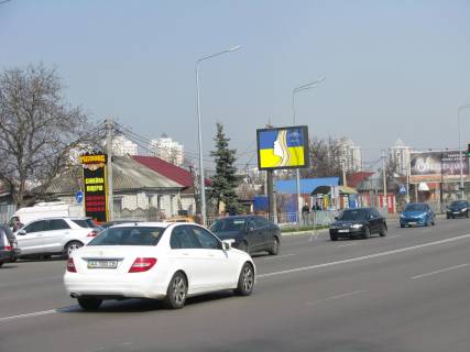 Билборд B в Бровары, 2.3х3.14  Бровари, вул. Київська, 159 у напрямку центру м. Бровари фото 1