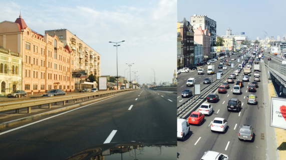 Ситискролл A в Киеве Набережно-Крещатицька вул., розподілювач навпроти буд.9(у напрямку Гаванського моста) фото 1