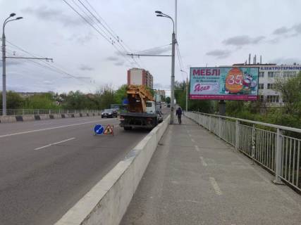 Билборд A в Луцке, 3*6  вул.Ковельська, міст (електротермометрія) фото 1