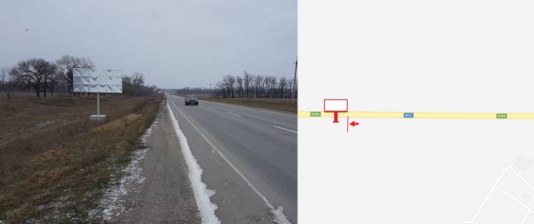 Билборд B в Полтавських трасах, 3х6  траса Є584(М22) напрямок в бік Кременчука, траса з Полтави, Кобеляки, Решетилівку, Козельщину фото 1