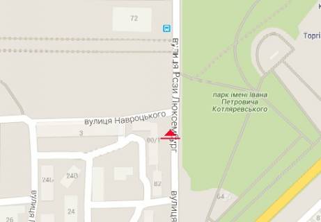 Призма A в Полтаве, 3x6  Раиси Кириченко ул., 82 - 13657 схема