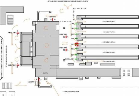 Нестандарт B у Одесі Платформа № 3 схема