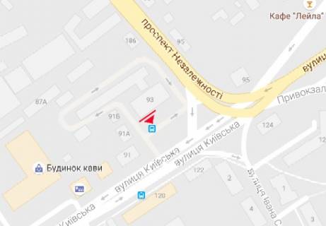 Призма A в Житомире, 3x6  Київська вул., 93 (лівий) - 9842 схема