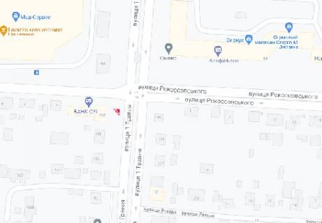 Видеоборд B в Чернигове, 2.32x3.14  1-го Травня вул., 162 – 77-ї Гвардійської Дивізії вул., (розширення 480х336) - 411410 схема