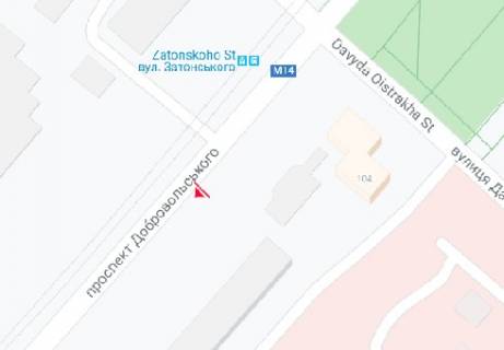 Призматрон, Призма A у Одесі Добровольского ул., 102 - 320082 схема