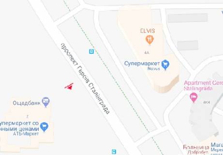 Призматрон, Призма B у Києві Героев Сталинграда пр., 4а - 318275 схема