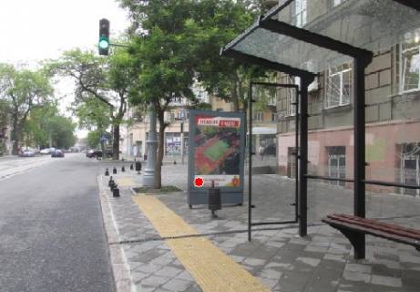 Ситилайт A в Одессе, 1.8x1.2  Софиевская ул. - Торговая ул., в город, A фото 1