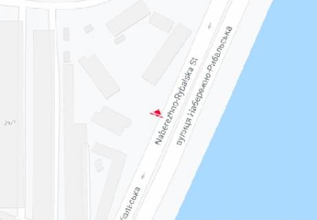 Призма A в Киеве, 3x6  Набережно-Рибалська вул. - 478198 схема