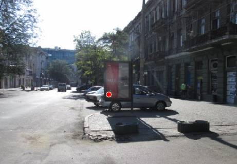 Ситилайт A в Одессе, 1.8x1.2  Греческая ул., 45 Русский театр А фото 1