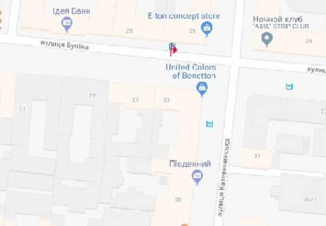 Беклайт A у Одесі Буніна вул., 28 схема