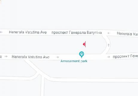 Призма B в Киеве Романа Шухевича пр., 22 (на разделителе) - 318299 схема