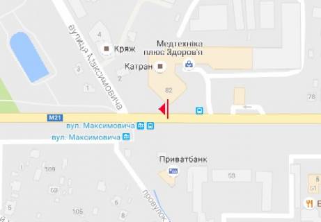 Призматрон, Призма B у Вінниці, 3x6  Хмельницьке шосе (завод Аналог) - 37371 схема