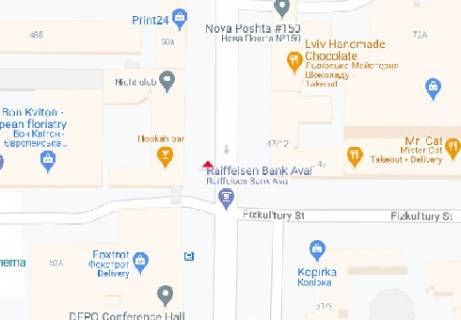 Ситискролл A в Киеве, 1.2x1.7  Антоновича вул., 50 схема