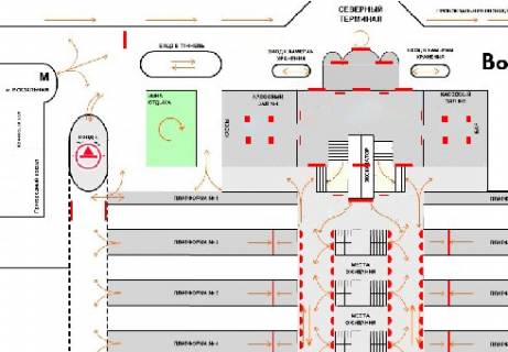 Нестандарт A в Киеве, 1.5x9  Привокзальна площа схема