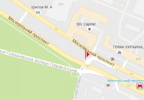 Призма A в Харькове Московский пр., 199 Д - Плехановская ул. - 320856 схема