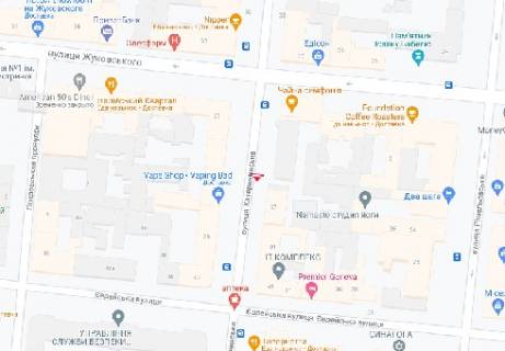 Нестандарт  в Одессе Катерининська вул., 37 схема