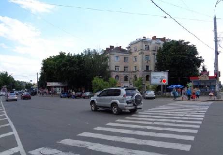 Скроллер A в Виннице, 2.32x3.14  Коцюбинського вул. - Замостянська вул. - 9367 фото 1