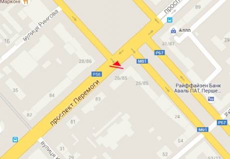 Сiтiлайт A у Чернігові Победы пр., 85 схема