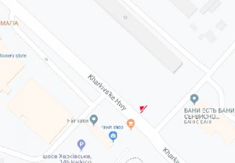 Призма B в Киеве Харьковское шоссе, 51 - 318345 схема