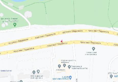 Видеоборд A в Киеве, 4x8  Перемоги пр., 61/2, (розширення 720х360) - 410589 схема