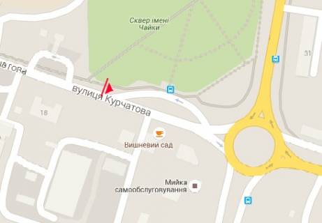 Білборд, Бігборд (Борд)  A у Рівному, 3x6  Курчатова вул., 3б схема