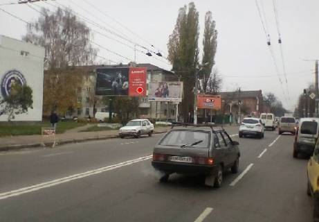 Билборд B в Житомире Хлібна вул., 24 - М. Грушевського вул. фото 1