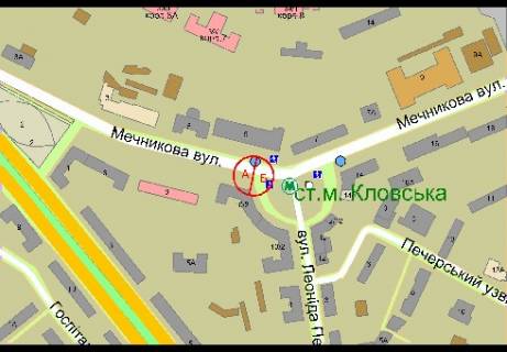 Видеоборд A в Киеве, 1.86x1.27   Мечникова ул., 10/2 (ст.м. "Кловская") - 388142 фото 1