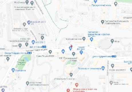 Нестандарт  в Киеве Глубочицкая ул., 27 схема