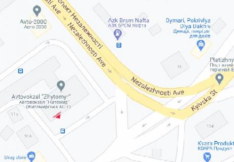 Призматрон, Призма A у Житомирі Киевская ул., 93 (левый) - 316891 схема