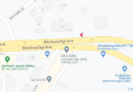 Скроллер B в Харькове Московский пр., 111 - 296425 схема