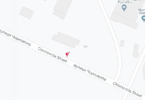 Білборд, Бігборд (Борд)  B у Хмельницькому, 3x6  Чорновола вул., 129 схема