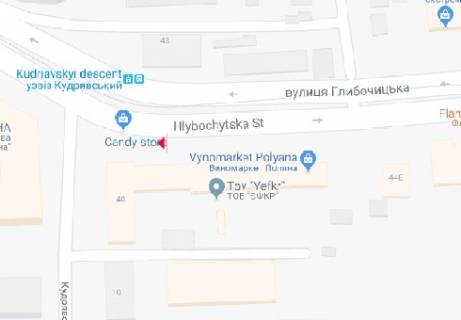 Скролер, Скрол A у Києві Глубочицкая ул., 40 - 318594 схема
