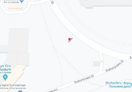 Призма A в Киеве Малиновского ул., 11 (напротив) - 318322 схема