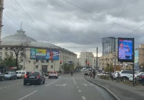 Видеоборд A в Киеве, 1.86x1.27   Бульварно-Кудрявская ул., (напротив д., 51) - 386021 фото 1