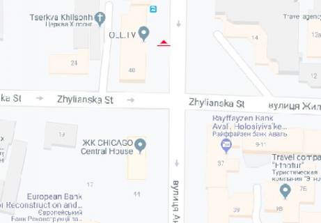 Скроллер A в Киеве, 1.2x1.7  Антоновича вул., 40 - 478878 схема