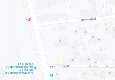 Билборд B в Одессе, 3x6  Люстдорфська дорога, 55 схема