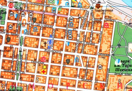 Сiтiлайт B у Одесі Ришельевская, 20 B схема