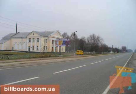 Билборд B в Чернигове, 3x6  Ивановка с., Дом  Культуры фото 1