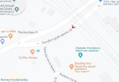 Нестандарт A в Киеве, 2x8  Липковского ул. (бывш. Урицкого ул.) (8) схема