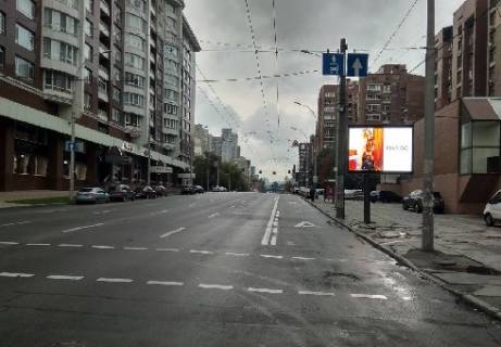 Видеоборд A в Киеве, 2.32x3.14  Антоновича вул. - Єжи Ґедройця вул., (розширення 480х336) - 410056 фото 1