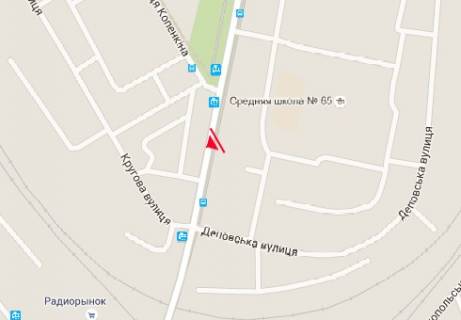 Призма A в Запорожье, 3x6  Мотобудівельників вул. (8-го Березня вул.) вул. - Центральний ринок - 7939 схема